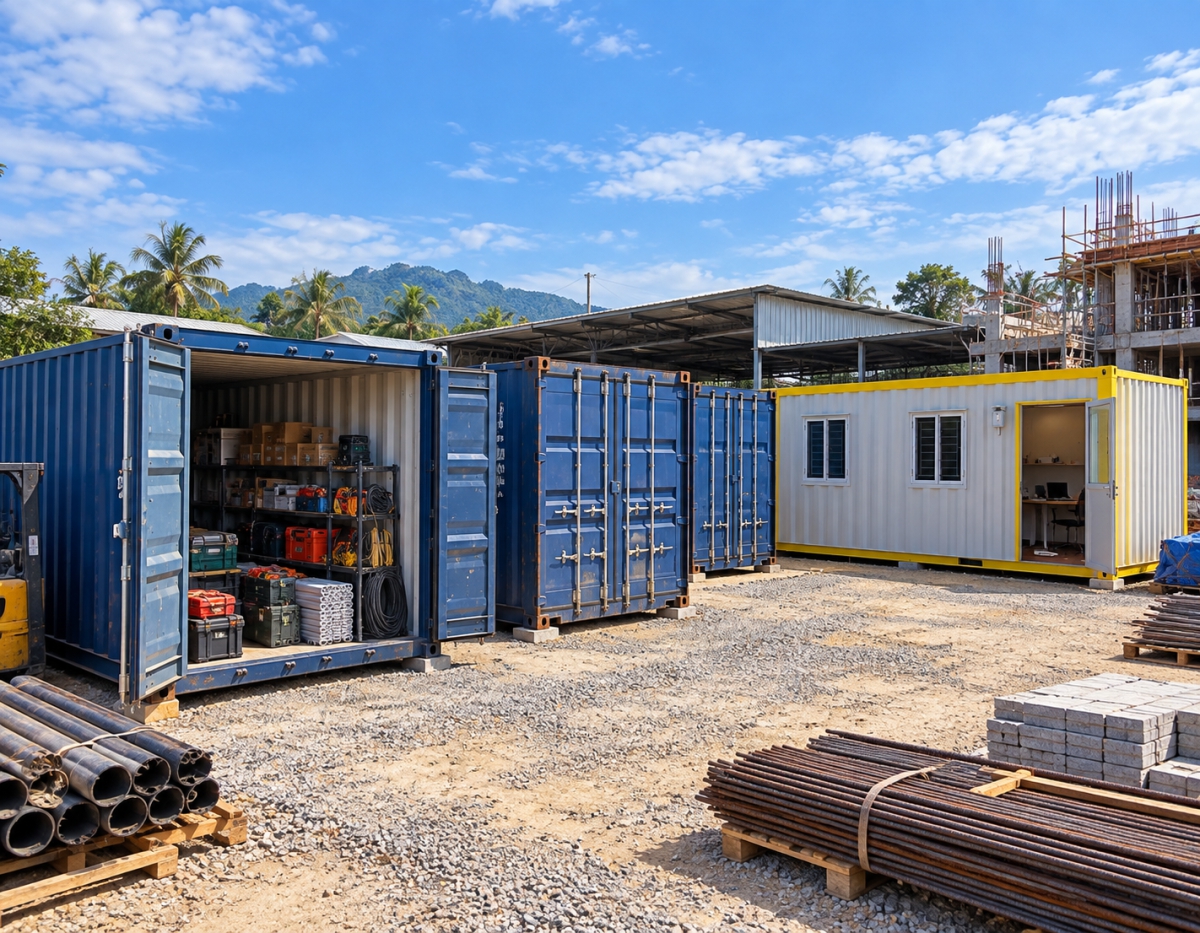 Cho thuê container kho tại Quảng Ngãi: cách chọn & lưu ý trước khi thuê